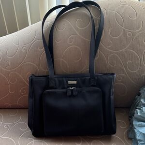 Liz Claiborne Black Travel Tote Bag